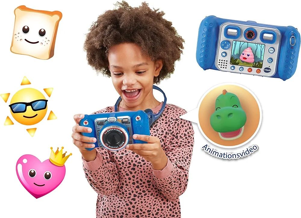 Aparat fotograficzny dla dzieci VTech Kidizoom Duo Pro 5 Mpx niebieski