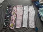 Legginsy getry 128 - 5 sztuk