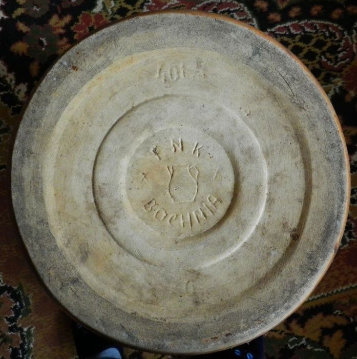 Beczka kamionka do kiszenia kapusty 40 litrów, duża ceramiczna Bochnia