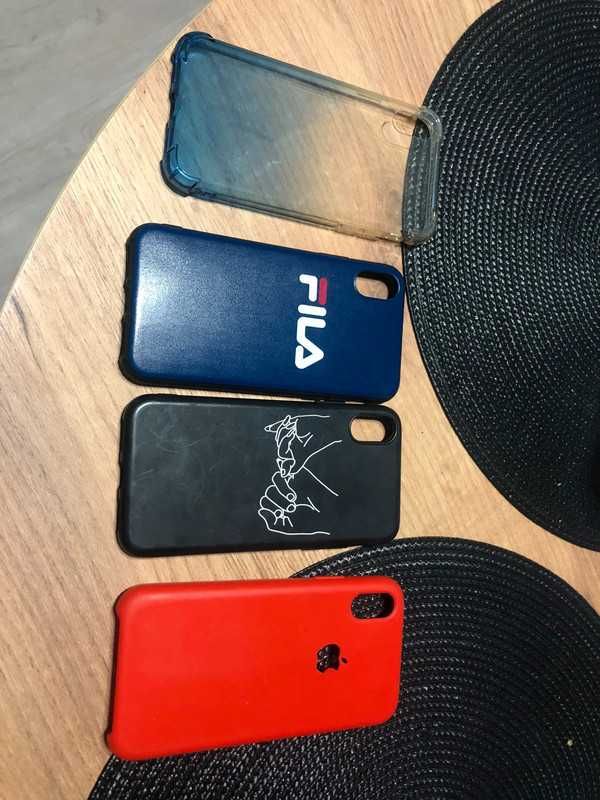 4x etui zestaw iPhone X Apple