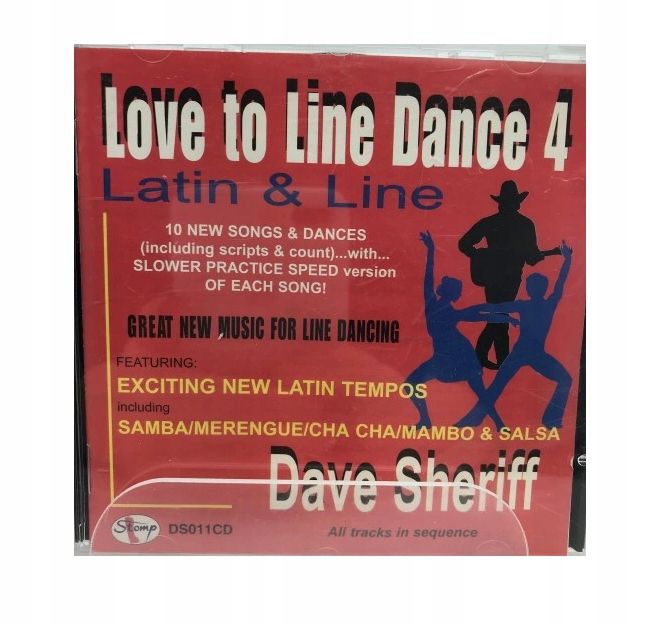 Cd - Dave Sheriff - Love To Line Dance, Vol. 4