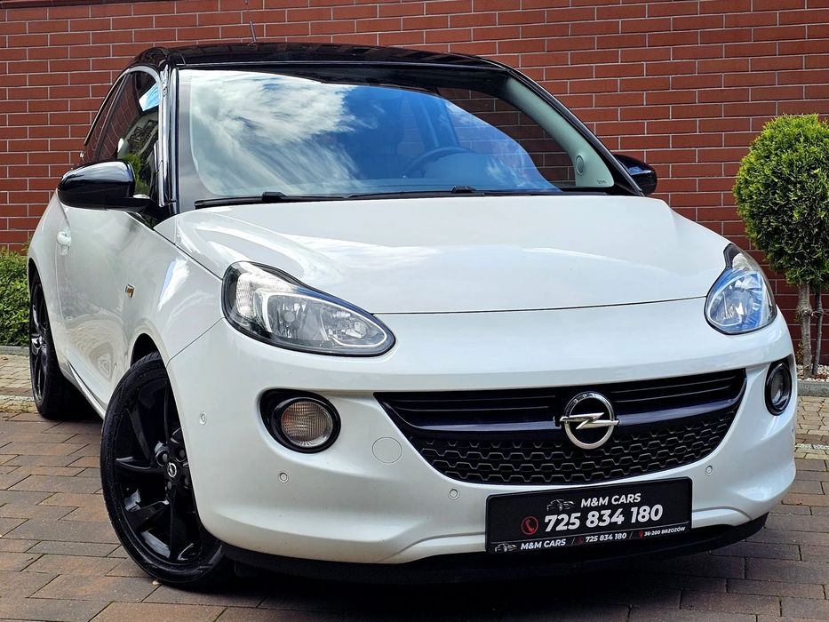Opel Adam SLAM 1.4 Benz/Czarny dach/Alu 17/półskóry/PDC/Klimatr/Max Opcja Niemcy