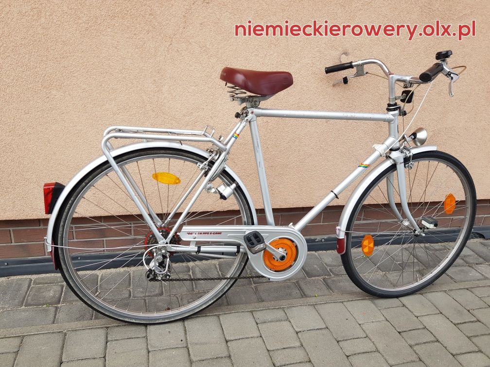 Rower męski retro KETTLER DAXI SM koła 28 ALUMINIUM lekki WYSYŁKA