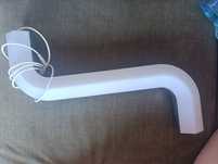 Lampa Ikea LED srebrna futurystyczna