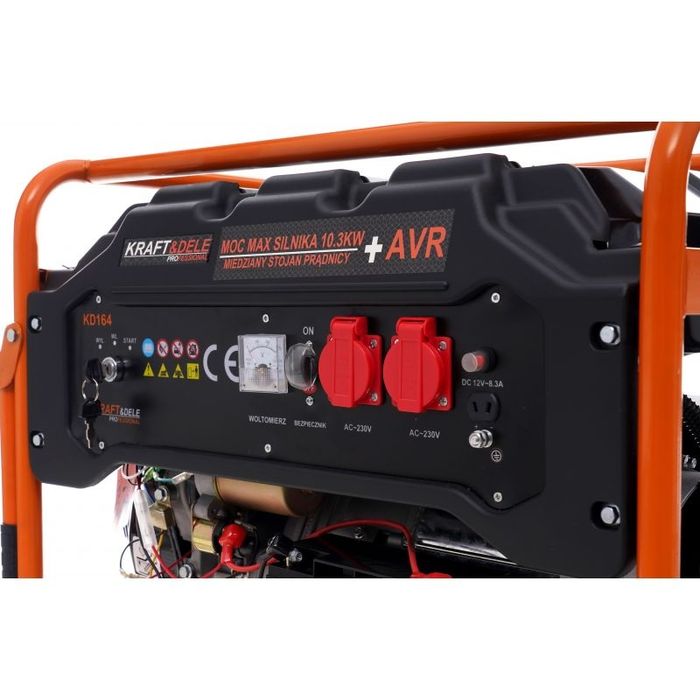 Nowy agregat prądotwórczy 5500W 12/230 V jednofazowy