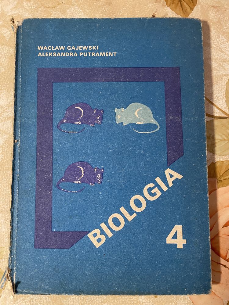 Biologia szkoła średnia stary podręcznik