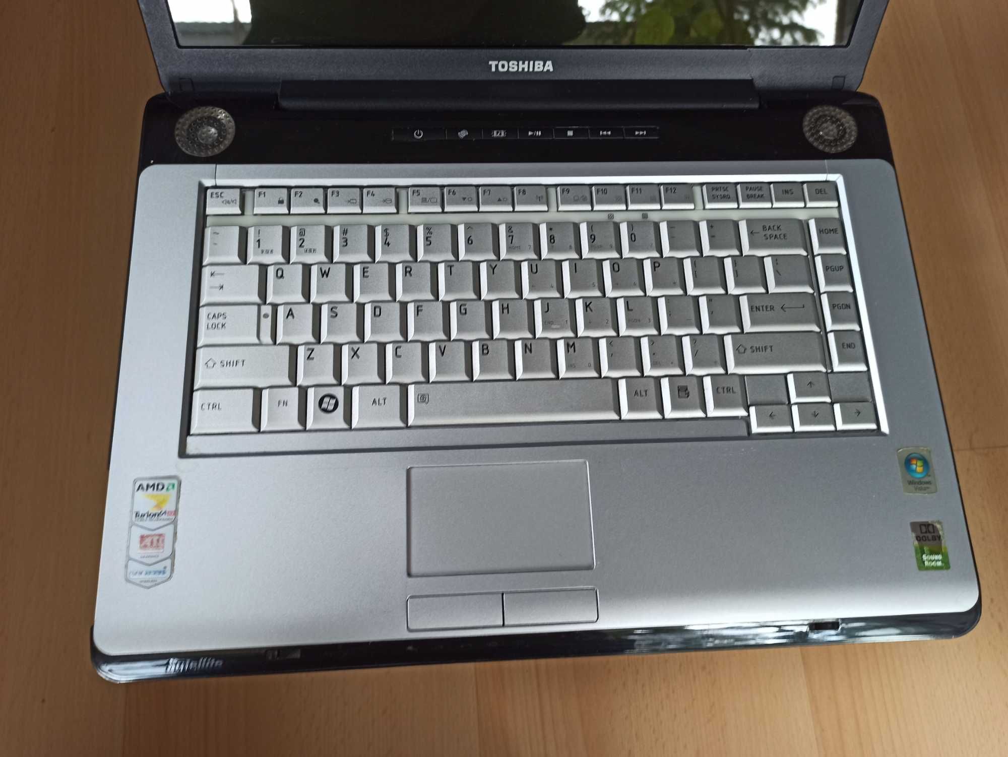 Laptop Toshiba A215, Windows Vista. Odbiór osobisty, Kraków.
