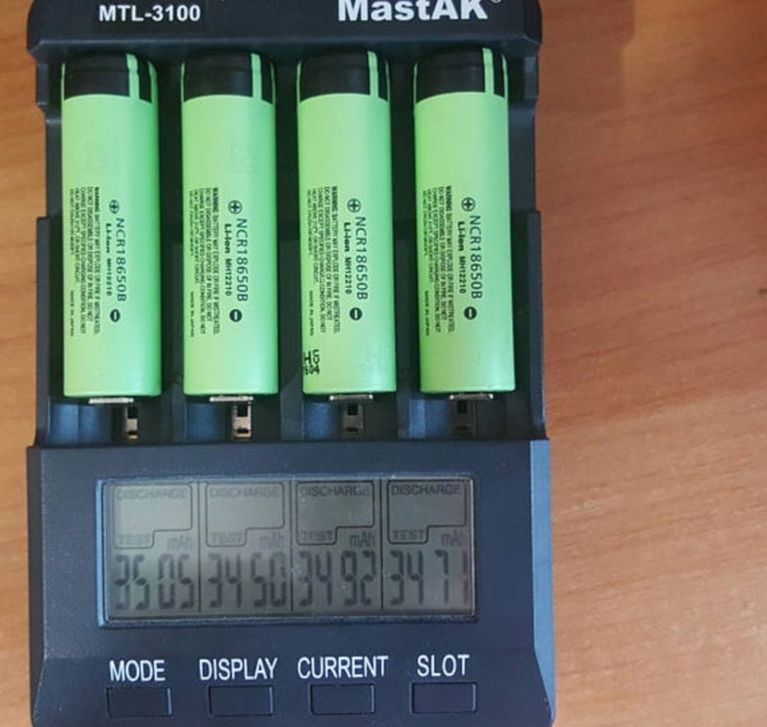 Аккумуляторы 18650 Panasonic NCR1865018650B   3400mAh