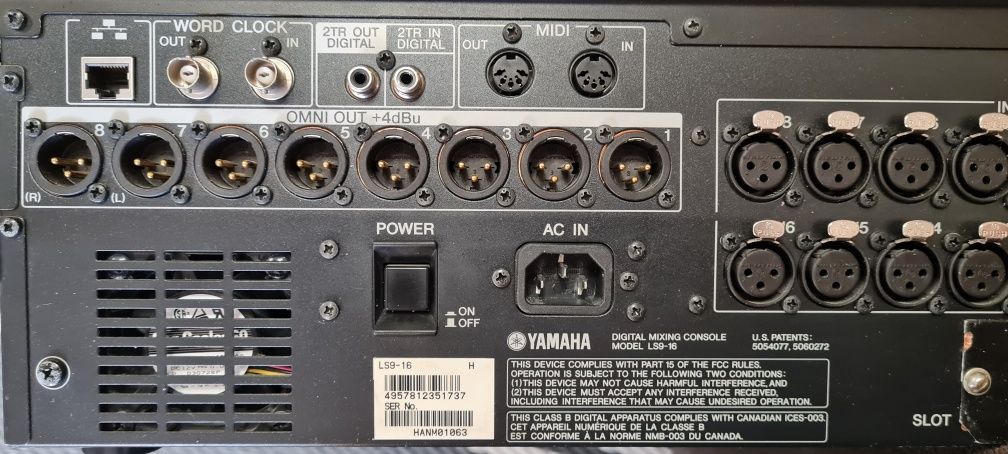 Цифровий Yamaha Ls-9(16)мікшерний пульт