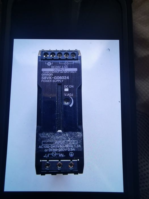 Zasilacz szynowy OMRON S8VKG 24V 2.5A sprawny