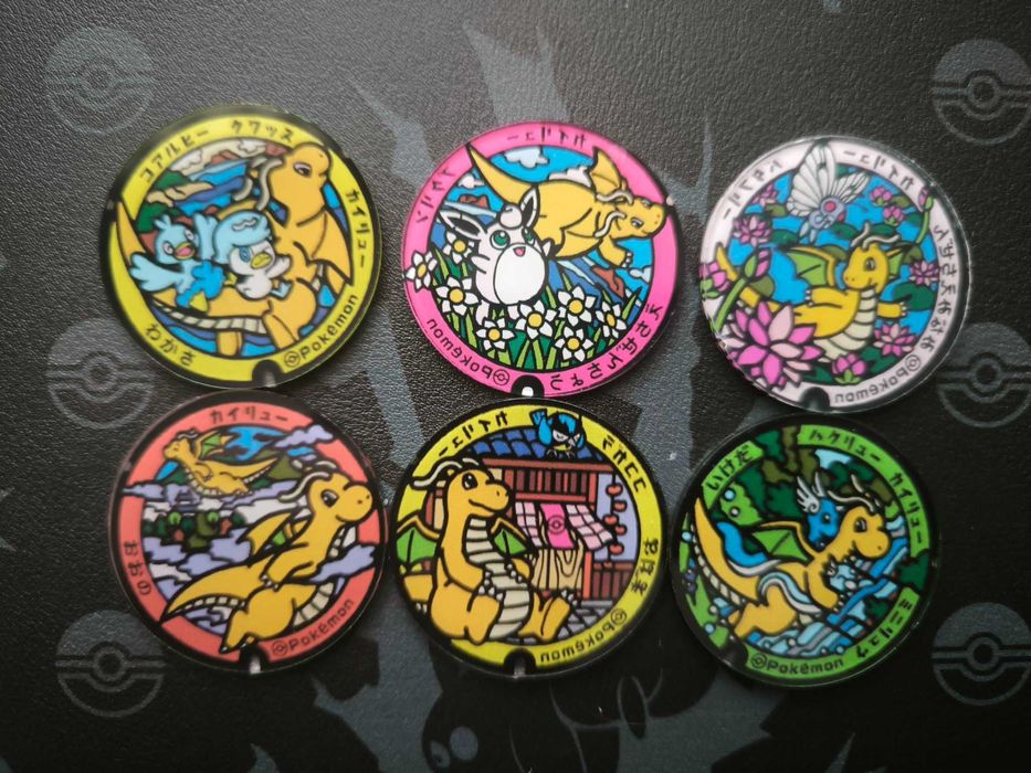 Moedas Pokémon coleção