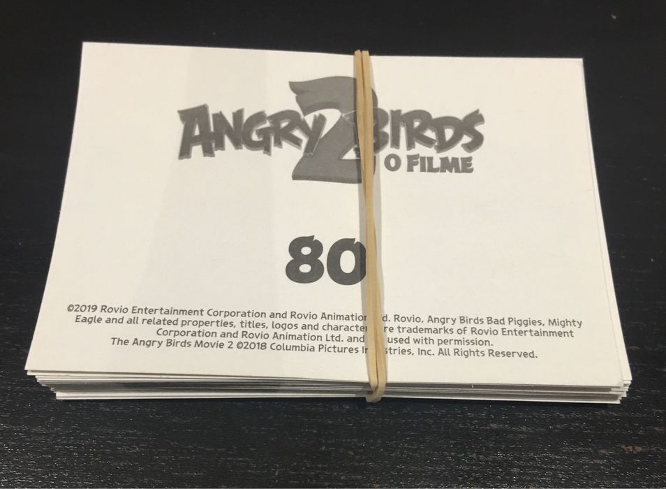 Cartas dos angry birds 2 - continente