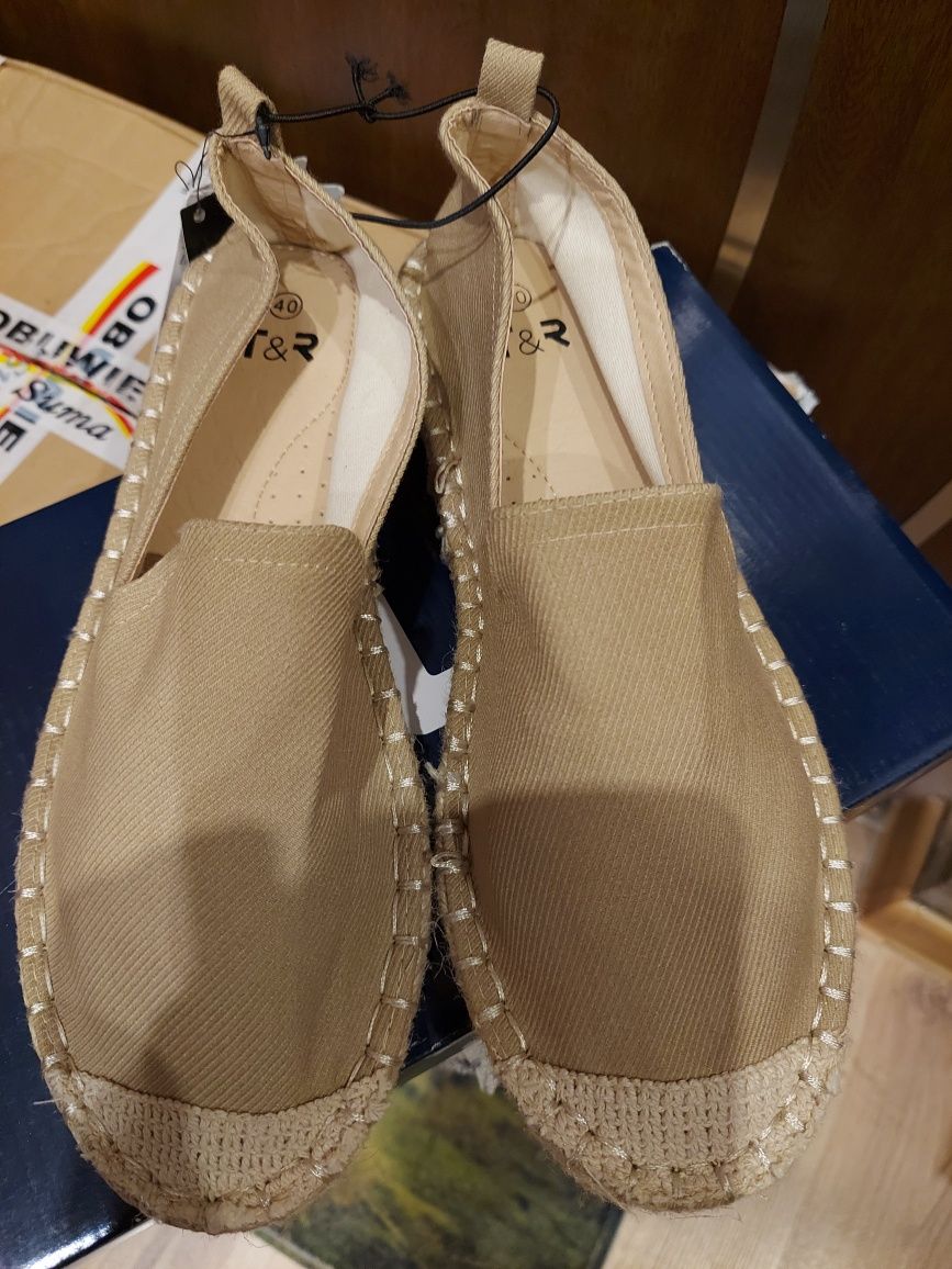 Espadryle damskie rozmiar 40