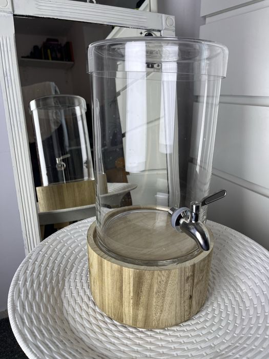 Słój z kranikiem, dyspenser na lemoniade / napoje