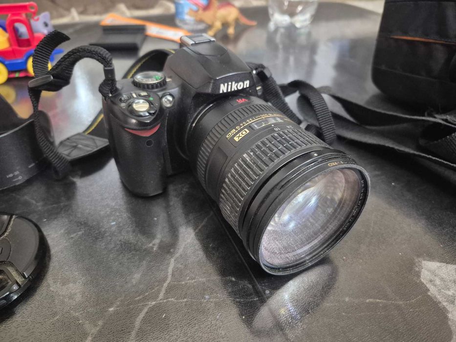 Nikon d40x з об'єктивом