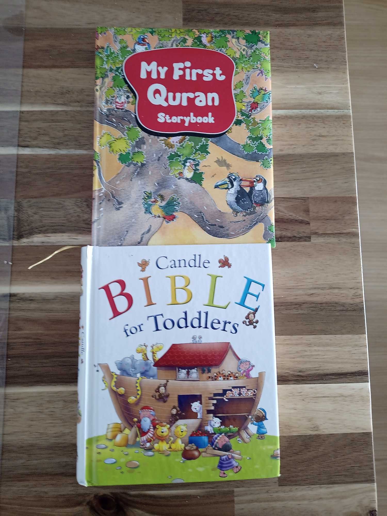 2 x Books - Bible for Toddlers + My First Quran