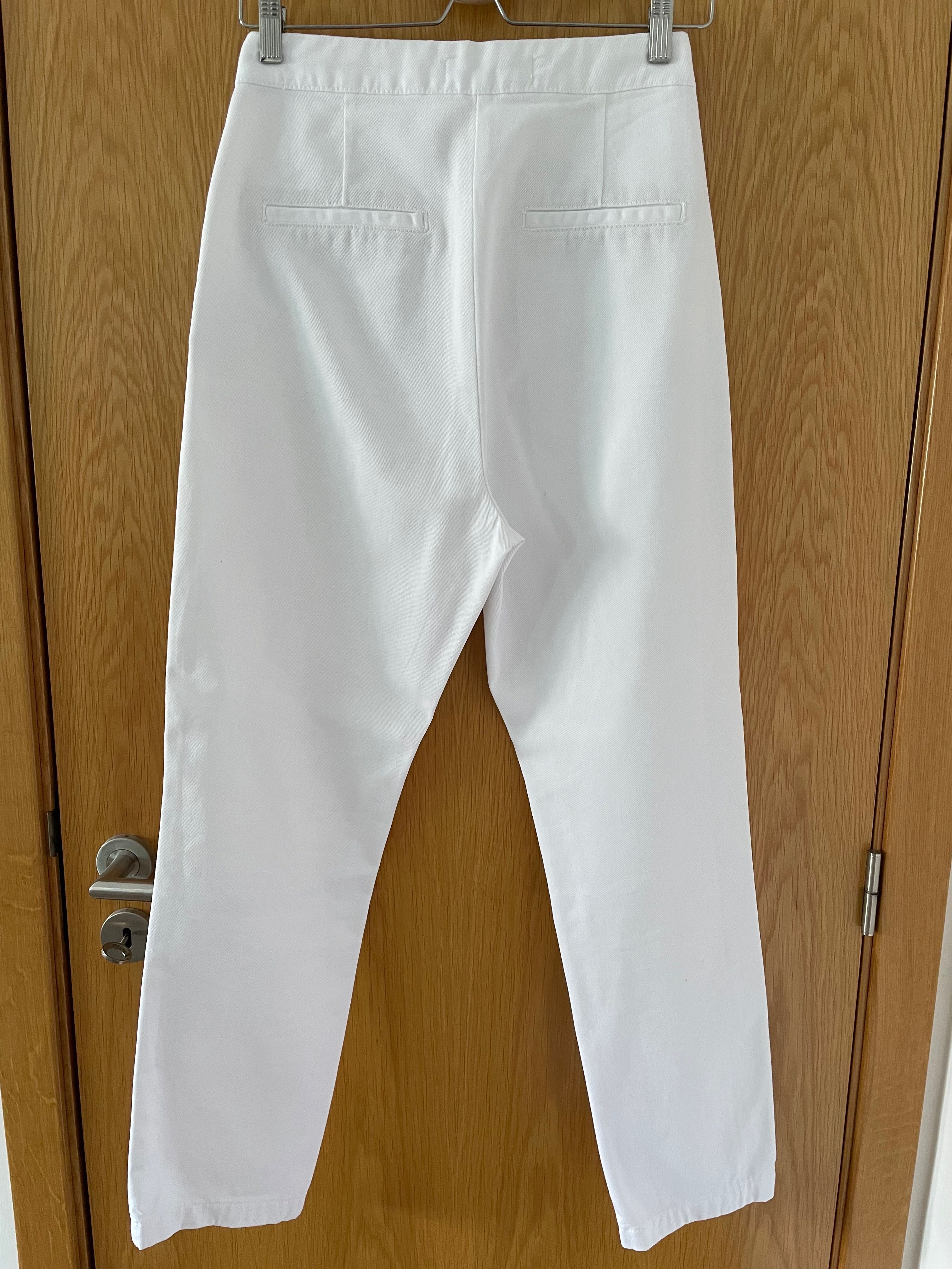 Calças brancas da Zara novas - tamanho S