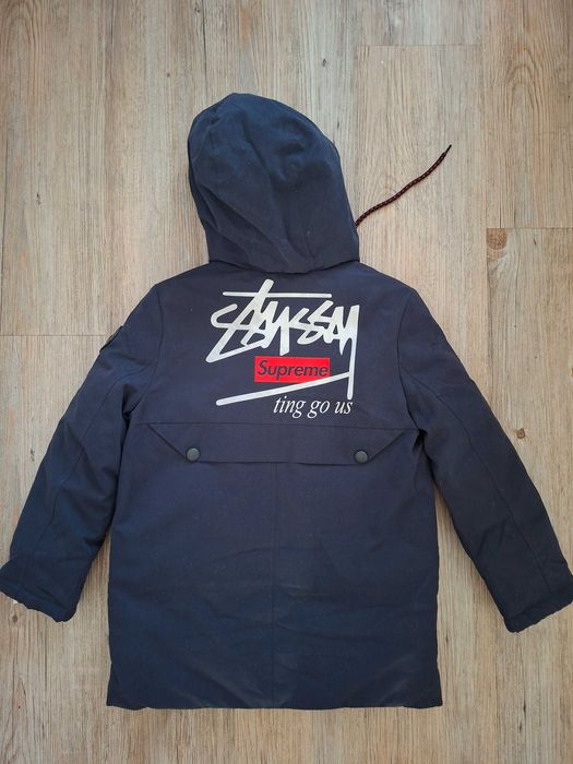 Зимове пальто Джастін Синій - Красний