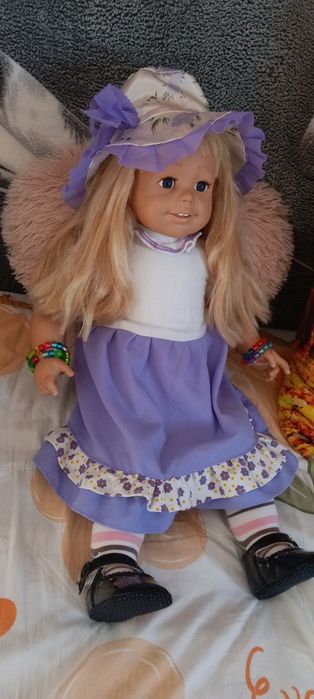 Duża śliczna lalka60cm.