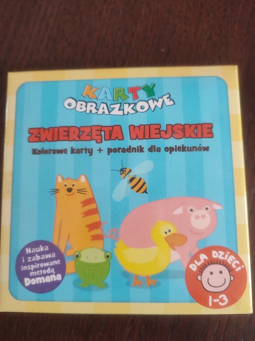 Zwierzęta wiejskie kary obrazkowe