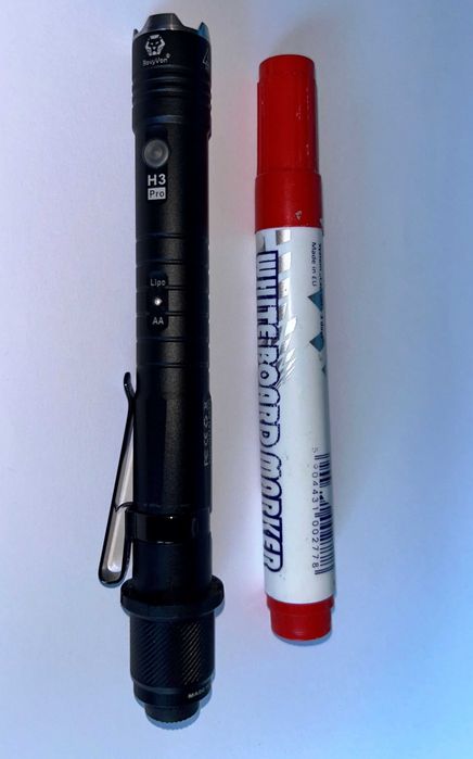 Latarka taktyczna RovyVon Hybrid H3 Pro Black