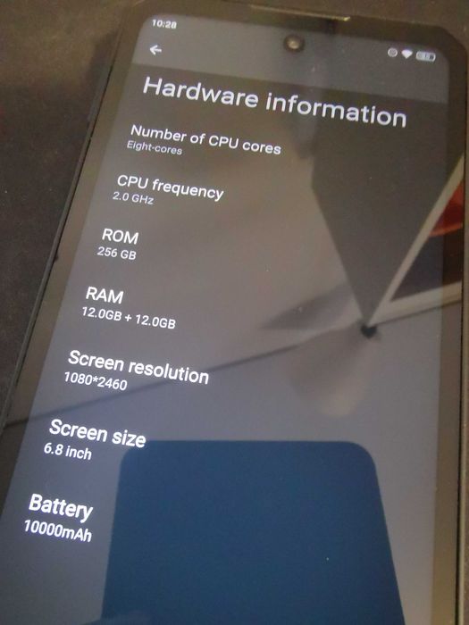 IIIF150 B2 Pro 6.8" 12GB/256GB anti-choque rugged phone