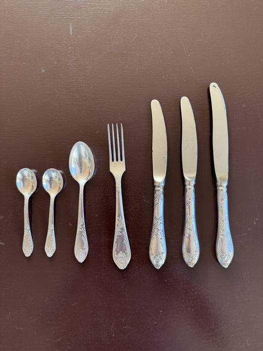 Sztućce posrebrzane ZSRR