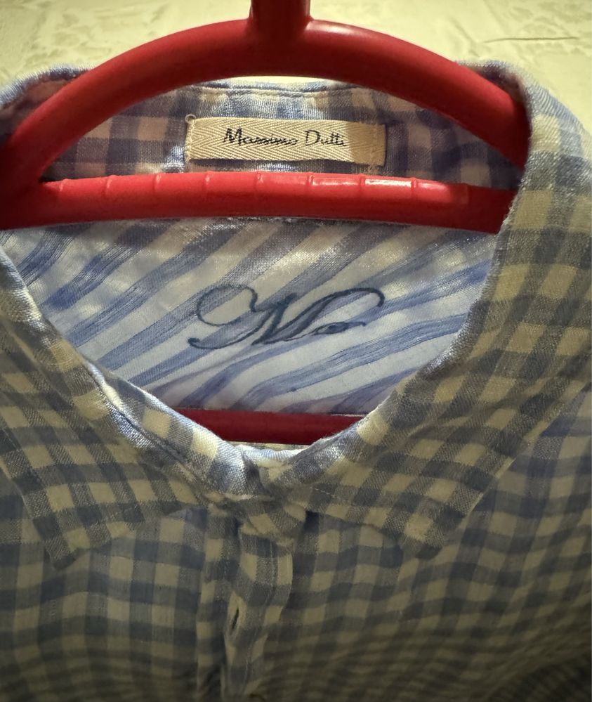 Camisa em linho da Massimo Dutti (tamanho 36)