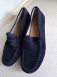 Buty mokasyny granatowe Zara rozmiar 38 wkładki 24 cm