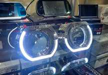 Биксеноновые линзы 3.0" дюйма (76мм) стиль BMW led Hella 3r aozoom