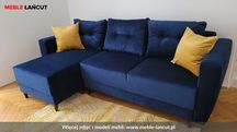 Narożnik Sofa Londyn, schowek, sprężyny faliste, AUTOMAT,  Na Wymiar