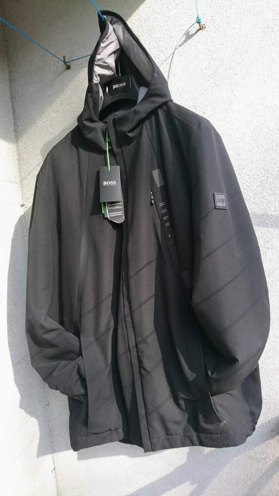 Hugo Boss outdoorowa kurtka męska premium Naval PrimaLoft collection