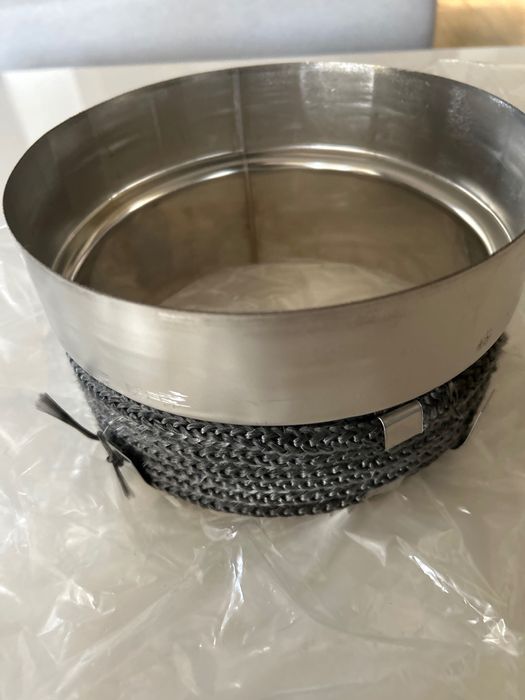 Przejście z systemu rur fi 200 na komin ceramiczny