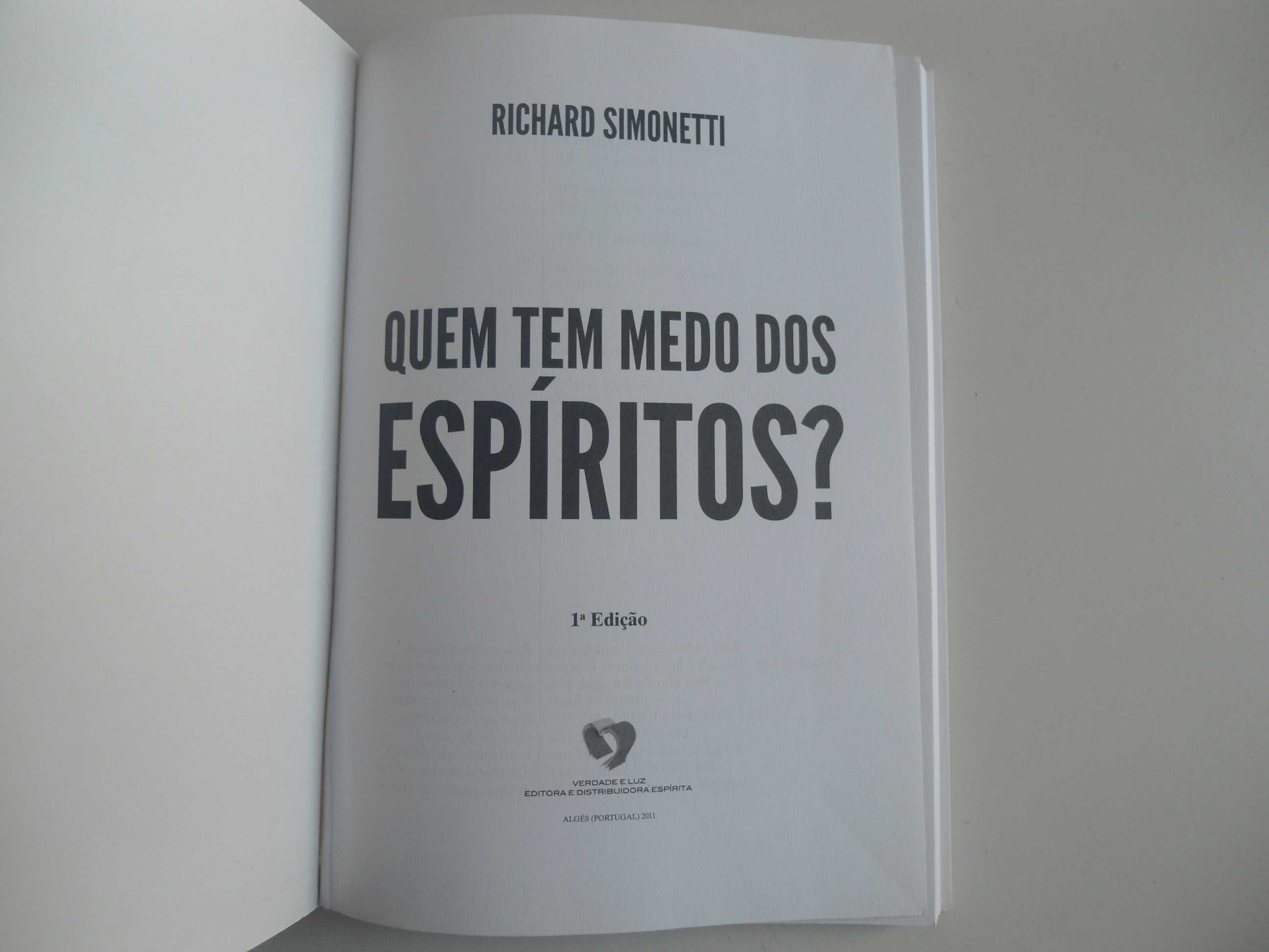 Quem tem medo dos Espíritos? de Richard Simonetti