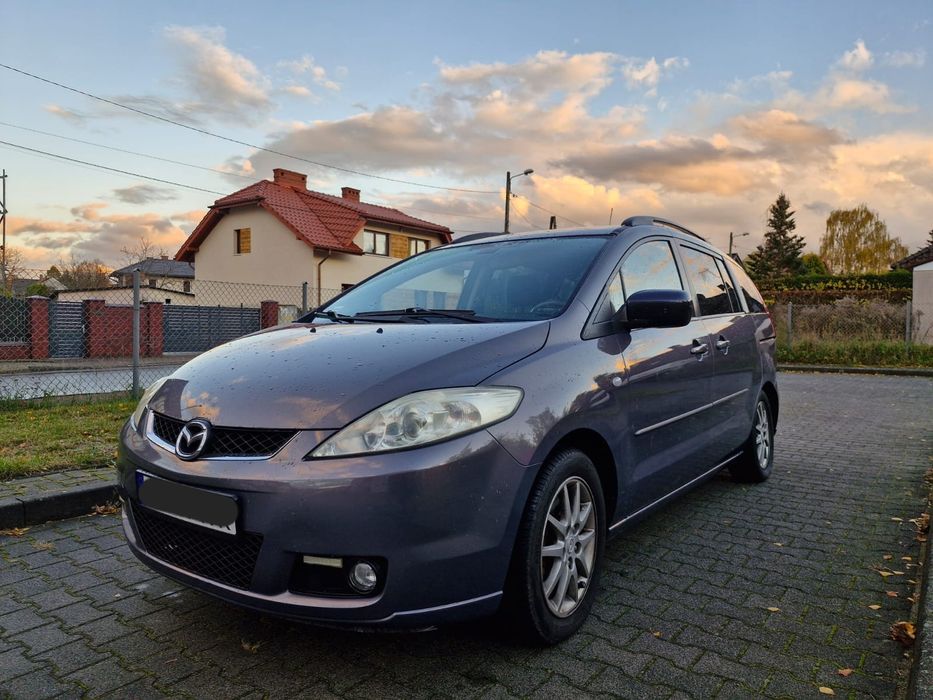 Zadbana Mazda 5 2.0D 7os - bardzo dobry stan, do jazdy