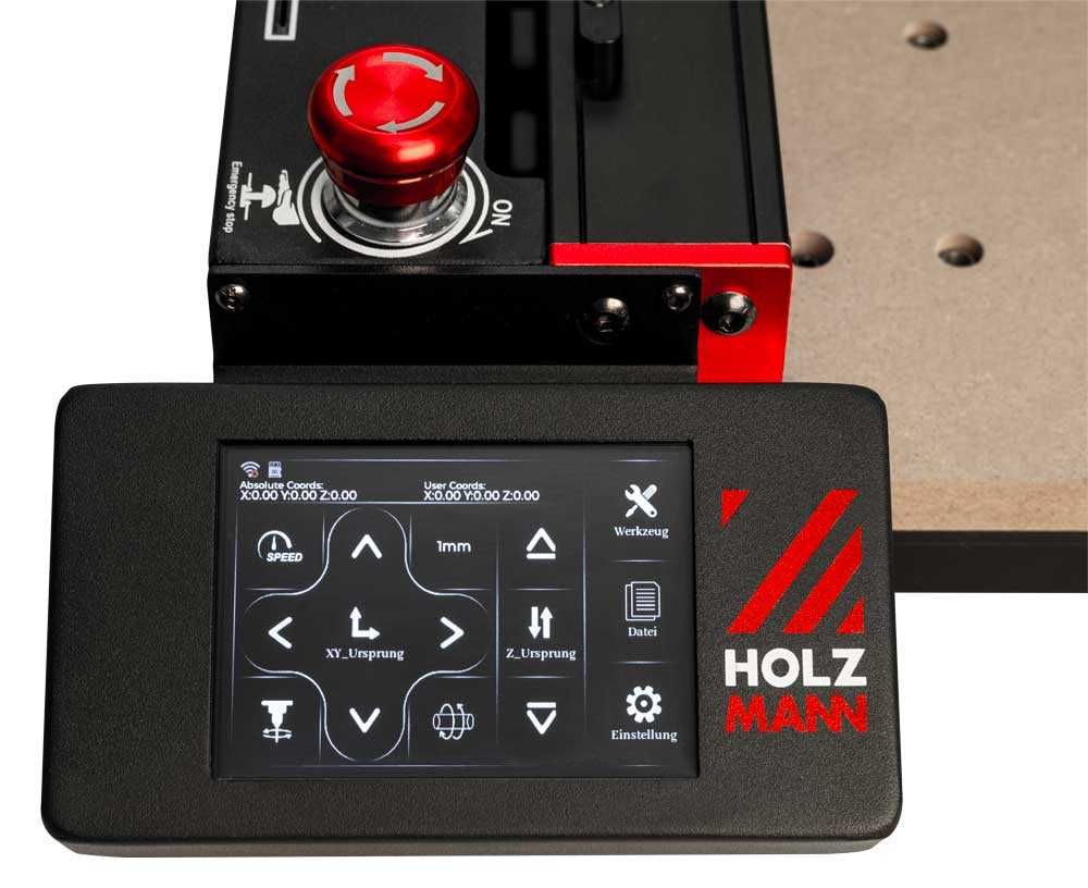 Fresadora de mesa CNC HOLZMANN CTF45P Multifuncional JL20