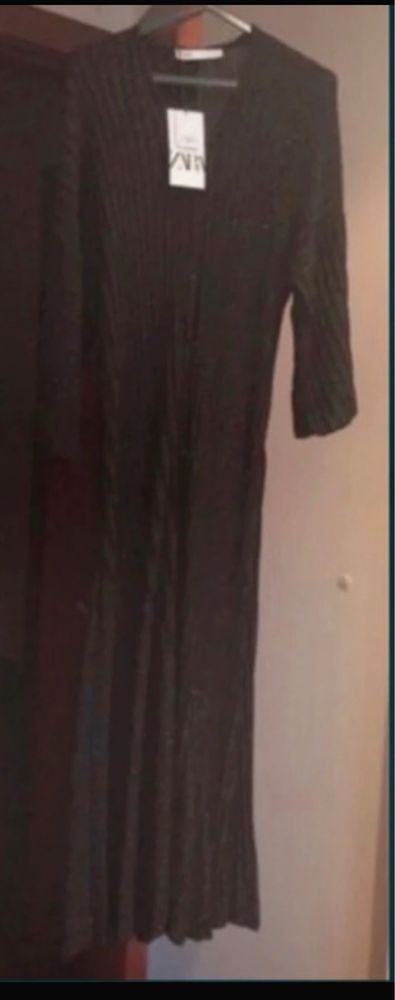 Vestido brilhos zara