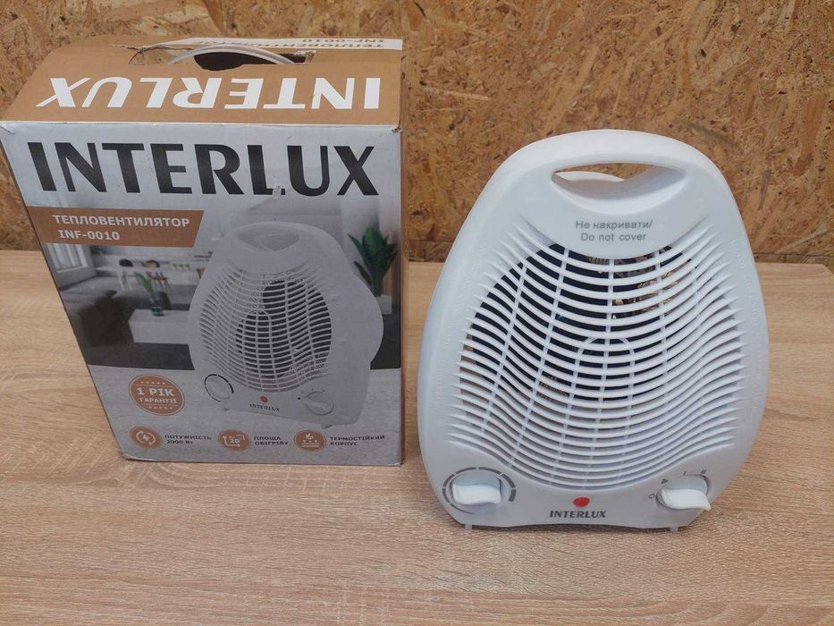Тепловентилятор INTERLUX INF-0010 новый