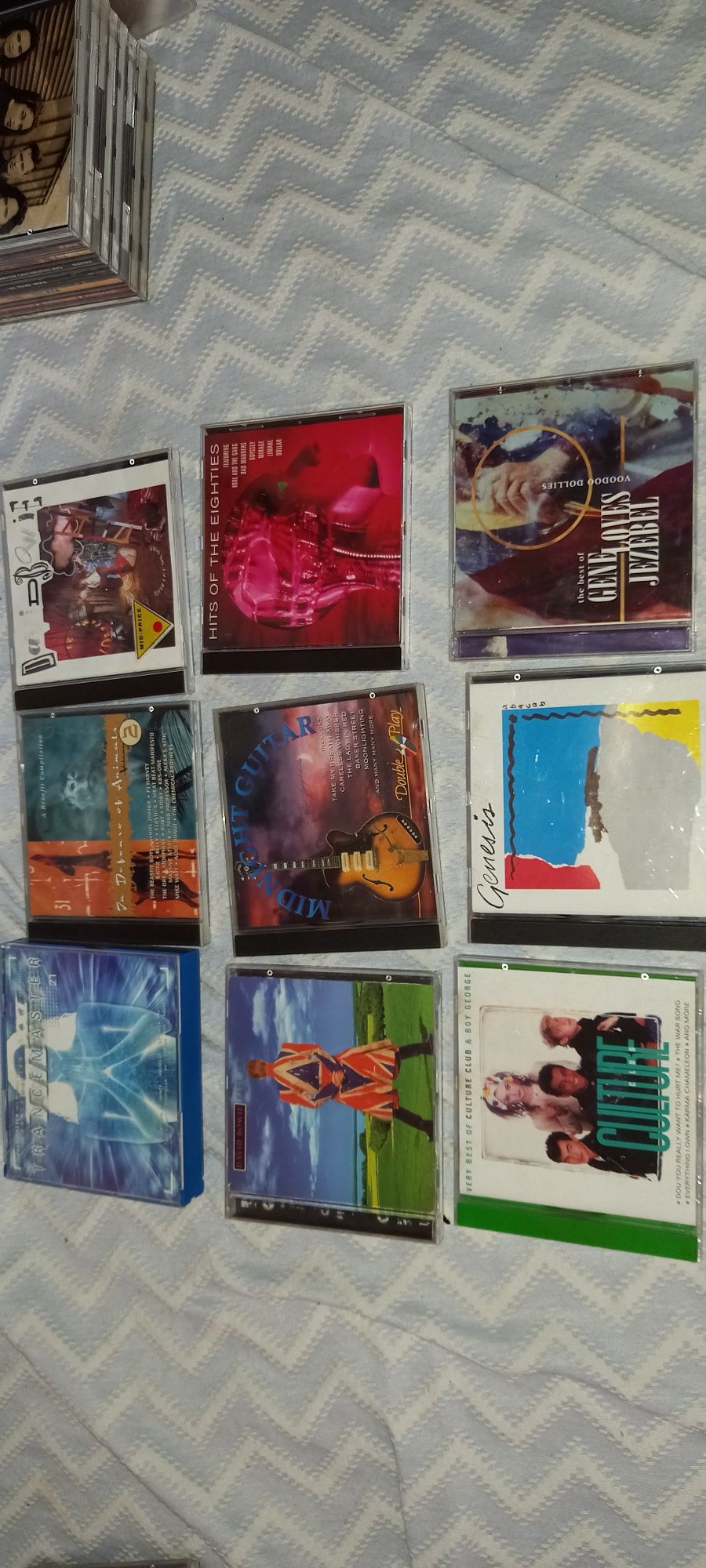 Cd's vários tipos de música