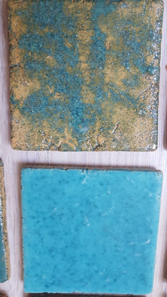Mozaika  42szt kafli ręcznie robionych 9x9cm