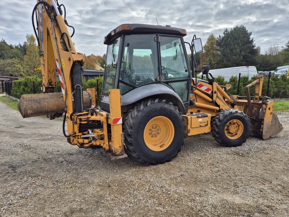 Koparko ładowarka Case 590sr 580sr joystick jcb cat