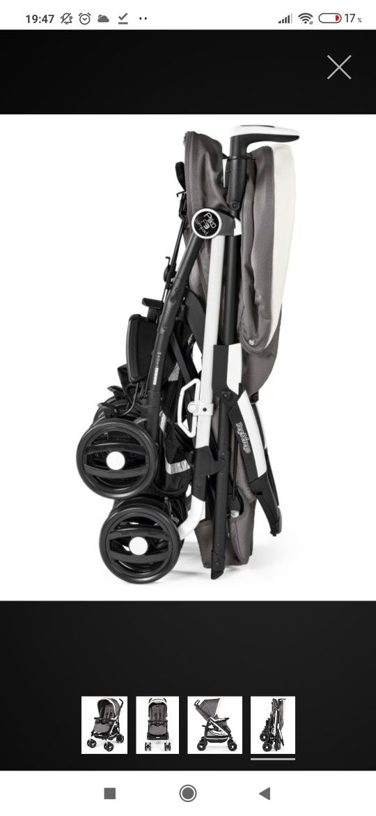 Spacerówka parasolka Peg perego plico p3 compact ascot