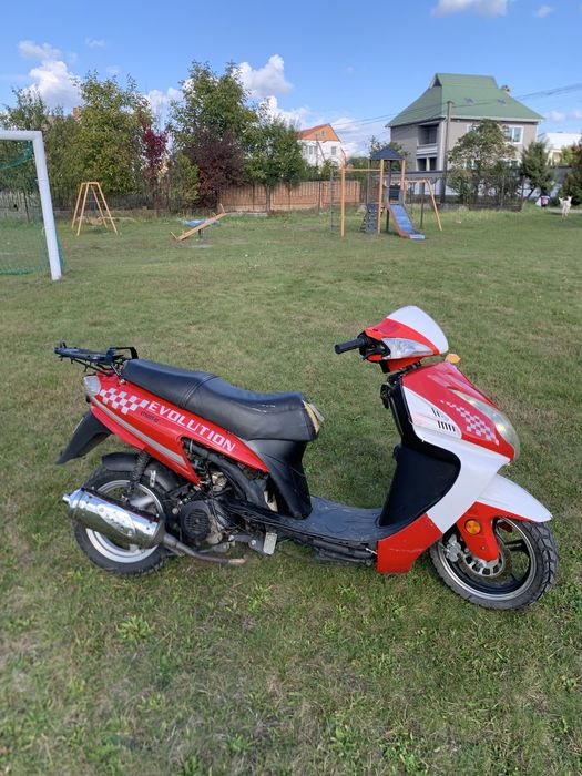 Продам скутер Evolution Viper storm 80 кубів на доках