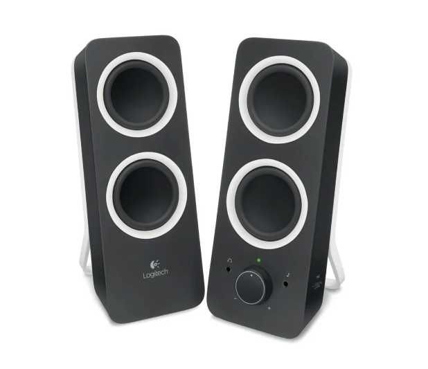 Colunas - Logitech Z200 Stereo Speakers