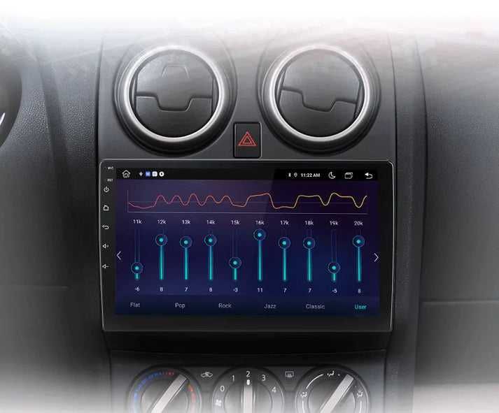 Radio nawigacja Nissan Qashqai j10 2006 - 2013, Android Auto, 2GB 32GB