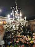 Źyrandol GLAMOUR - kryształ 5x E14  -  BELLDECO CD30385FASF