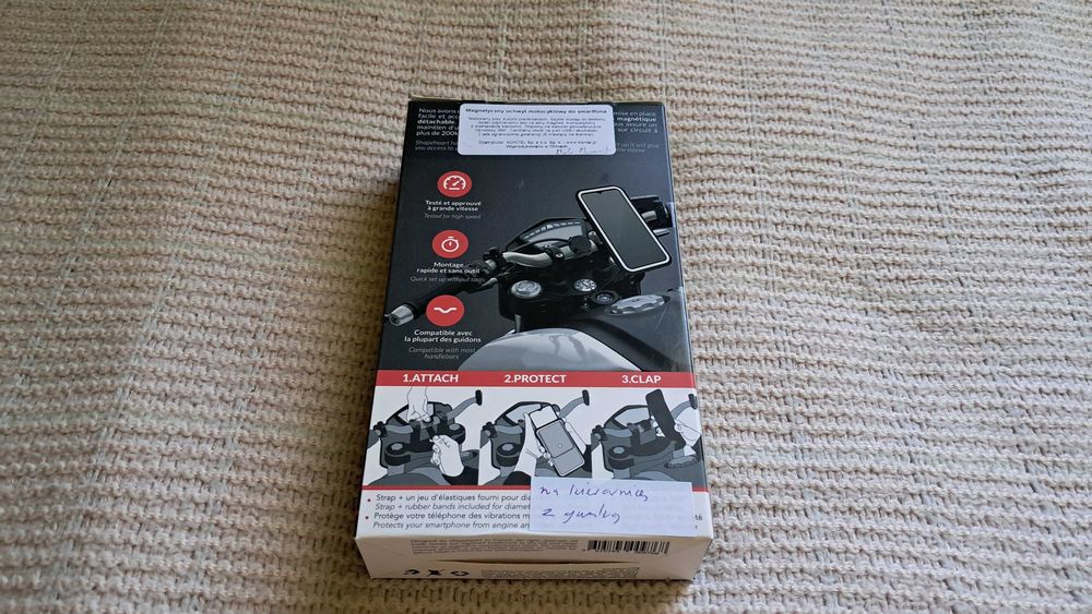 ShapeHeart V2 Rubber XL Magnetyczny uchwyt na smartfona