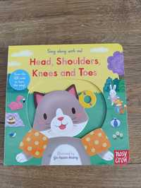 Head shoulders knees and toes książeczka dla dzieci po angielsku