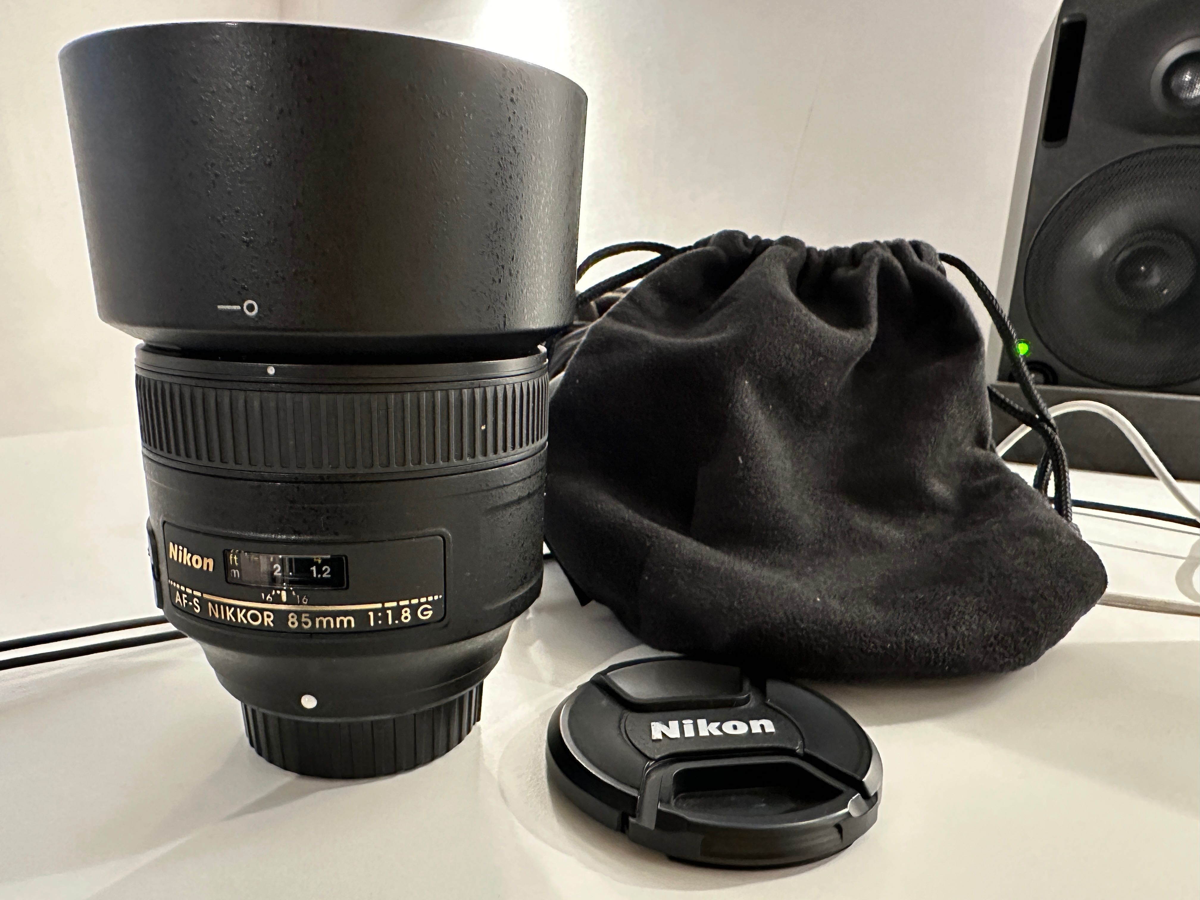 Nikon Nikkor 85mm f1.8 G