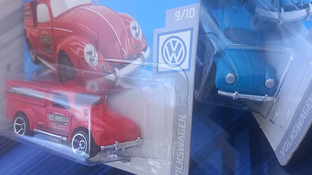 Conjunto 2 hot wheels 49 volkswagen Beetle Pickup